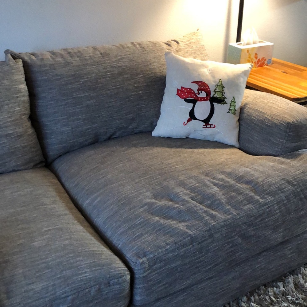 NWOT decorative holiday throw pillow - Picture 3 of 3